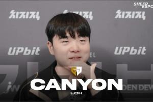 Canyon:队伍最近在学习G2的英雄选择,个人的睡眠和状态仍在恢复中