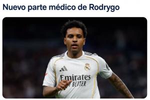 皇马官方：罗德里戈手术成功，修复了前交叉韧带和外侧半月板断裂