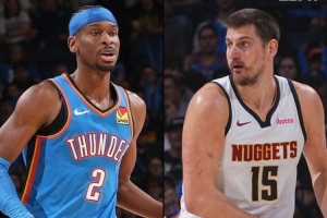 最强对决!美媒晒SGA和约基奇本场数据:35+9+15VS32+14+13