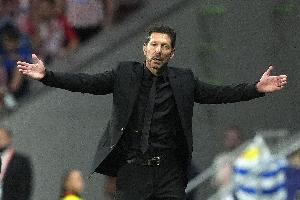 欧冠对阵英国球队半场进4球,马竞是第二支做到这点的球队