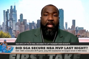 帕金斯：MVP要到赛季最后见分晓 但SGA的绝杀让当世最佳有了答案