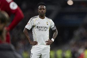 维尼修斯为皇马在欧冠助攻31次追平C罗，并列队史最多