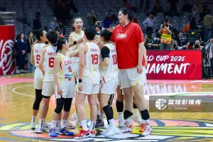 张子宇破局12分6板 中国女篮半场28-42落后比利时女篮14分