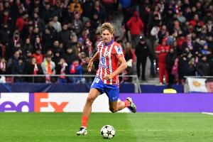 世体:马竞中场略伦特很可能缺席接下来对赫塔费的比赛