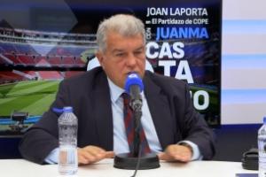 拉波尔塔:实在不理解哈维在说啥 不担心梅西发声因为这就是事实