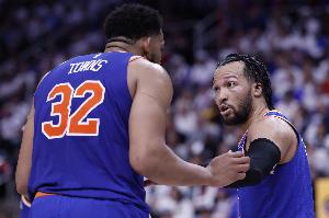 全面开花!尼克斯4人得分20+ 布伦森28分全队最高