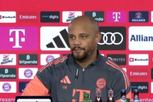 孔帕尼:还没考虑欧冠1/4决赛,无论对阵皇马还是曼城都不会轻松