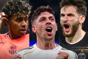 五大联赛本周欧战:英超9队1胜3平5负,西甲3胜2平1负