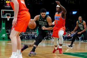 跟腱刚恢复避战恶魔!美媒:塔图姆因多特管理将缺战雷霆