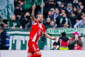 5场9球1助攻!凯恩当选拜仁2月队内最佳,本赛季第三次获此荣誉