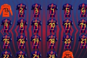 世体:巴萨对纽卡将穿特殊字体球衣,表达对唐氏综合征群体的关怀