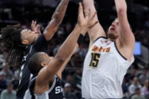 没文班,马刺终究收不了约基奇