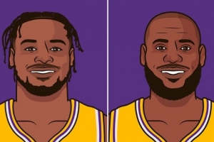 美媒调侃：布朗尼本赛季三分命中率41.4% 高于勒布朗的31%