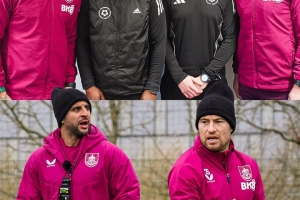 准备当教练了!沃克和伯恩利队友巴恩斯参加欧足联教练课程