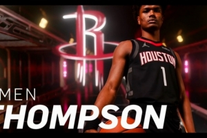 无视补防!阿门冲筐越过墨菲双手暴扣打停鹈鹕