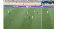 比赛第47分钟,刘浩帆回防时卡身位失误,刘诚宇射门被赵博扑出