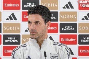 阿尔特塔谈定位球争议：有人试图操纵舆论，我们不是“挡人”战术