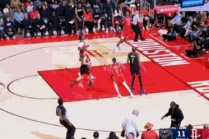 比身体素质没得怕!鹈鹕抢断反击 德章泰·穆雷助飞墨菲空接炸扣