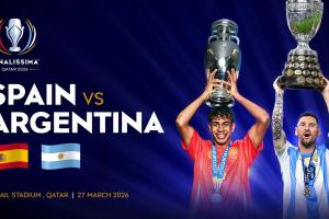 记者：阿根廷足协考虑欧美杯改成两回合制，伯纳乌+纪念碑球场