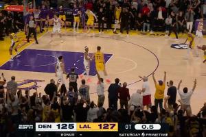 超级大心脏!东契奇后仰中投绝杀掘金!!