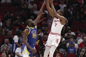 哭笑不得!勇士近8战苦吞7败!唯一赢下的是火箭……