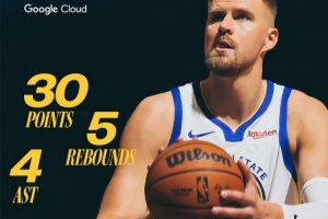 两人携手当选!勇士官方评选本场最佳球员:波津+梅尔顿