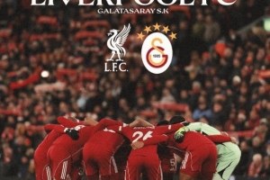 力争逆转,利物浦官方发布欧冠次回合对加拉塔萨雷海报