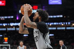 尚帕尼本季11次单场命中5+记三分创队史纪录 文班上季10次并列第2