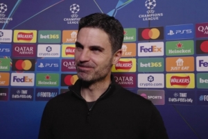 阿尔特塔:埃泽的魔法时刻决定了比赛走势,引领我们通向1/4决赛