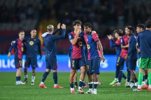 仅两名球员出战至少10场欧冠淘汰赛比赛,分别为亚马尔和库巴西