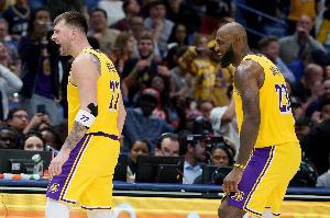 东契奇:詹姆斯是全场最佳 他攻防两端的表现太不可思议了