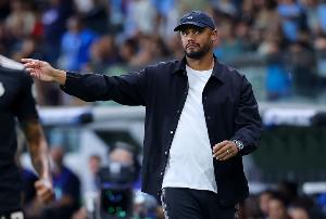 拜仁队史第3次欧冠淘汰赛净胜球8+,此前两次是对阵葡体、阿森纳