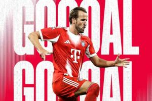 32岁大英帝星!凯恩高难度摆脱破门欧冠双响,赛季39场轰47球