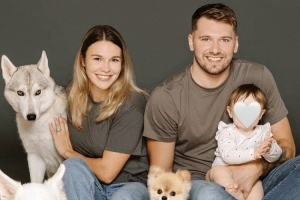 秋天至今只见到女儿们2天！东契奇：这就是生活 唯有打球让我平静