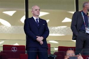 因凡蒂诺：无法解决冲突但盼足球促进和平 希望世界杯按计划进行