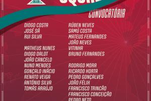 葡萄牙大名单:C罗伤缺,B费、维蒂尼亚领衔,菲利克斯入选