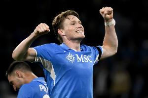 继续闪耀!小麦在那不勒斯联赛进球数追平曼联时期,场数仅用1/3