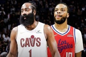 换队后数据:加兰21.4分7助+6胜3负 哈登20.9分7.8助+13胜4负