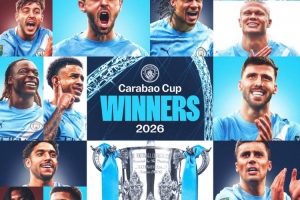 英格兰国家队官推祝贺曼城的英格兰国脚夺冠,奥赖利成最大功臣