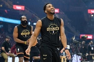 米球直言打无球很兴奋 哈登加盟让骑士关键时刻表现从第22升至第6