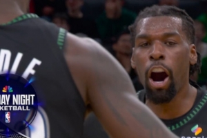 打疯了!纳兹·里德里突外投连拿8分带队15-0打停凯尔特人