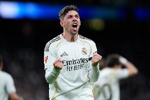 本赛季联赛巴尔韦德已参与11粒进球,追平个人西甲单赛季最佳纪录