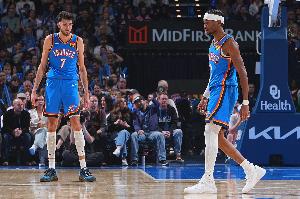 这深度！雷霆6人得分上双：SGA 切特 杰伦威 杰林威 哈滕 麦凯恩