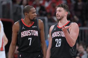 火箭VS森林狼首发:杜兰特&申京领衔本方阵容 海兰德重回首发