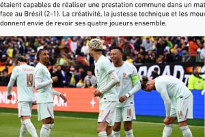 队报分析法国“姆埃奥登”进攻四人组：不断换位让巴西队疲于奔命