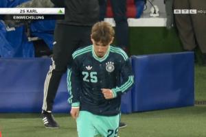 未来可期!18岁卡尔替补出场迎来德国队首秀