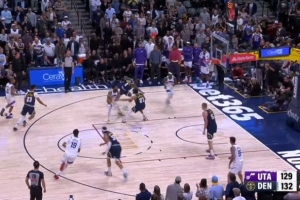 掘金爵士裁判报告：漏判关键时刻穆雷防守犯规 掘金获利