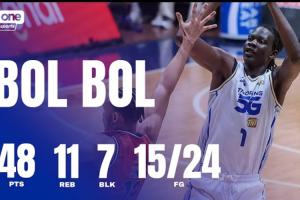 PBA的文班?波尔·波尔菲律宾杯赛狂轰48分11板7帽 罚球21中17