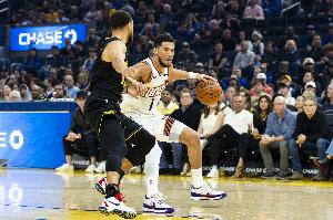 赢球晋级输球钓鱼!ESPN预测附加赛胜率:勇士35.4% 太阳64.6%