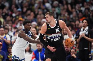 爱德华兹出战成疑!ESPN明日胜率预测:掘金达72.3% 森林狼27.7%